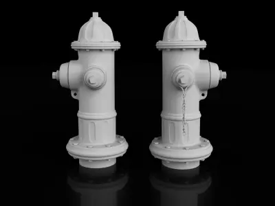 Fire Hydrant 3D model