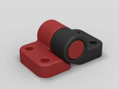 Plastic Hinge Small-Stronger 3D print model