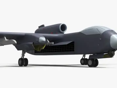  Stealth Tactical Strike Drone Gray 