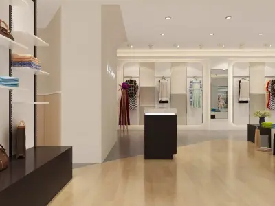 Clothing Store 05 3D model