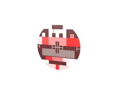 No Signal Symbol v1 003 Low-poly 3D model