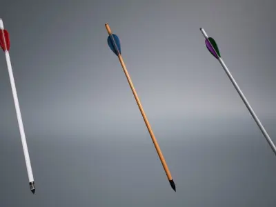 UE4 - Training Dummies Asset Pack Low-poly 3D model