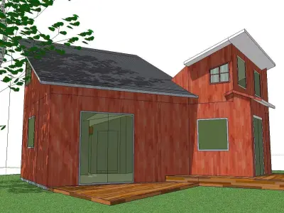 Creative Design-Holiday Cabin-083 3D model