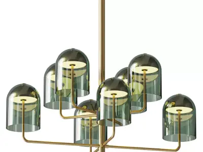 Venicem Doma Chandelier Linear 3D model