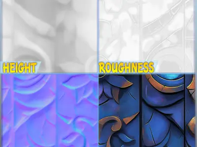 Stylized Wall Seamless Texture Texture 61