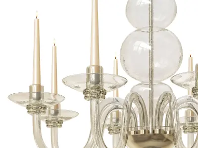 Wilkinson Uncut Georgian Chandelier 3D model