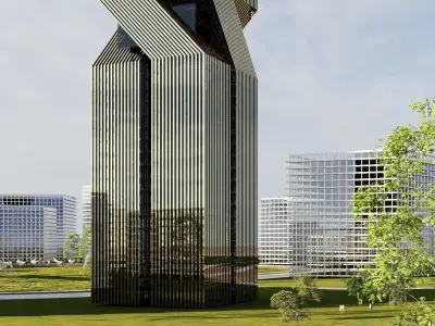 Gold Trade Center GH230114 3D model