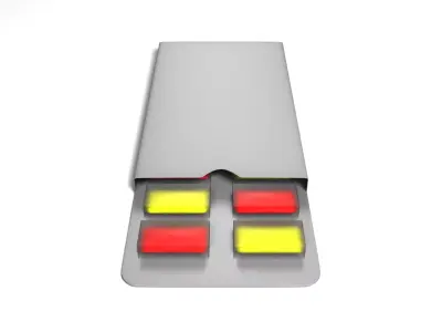 Chewing Gum Packaging 3D model