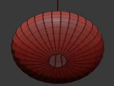 Unique Bubble Pendant Light 3D model