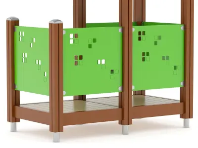 Lappset Play House 02 3D model