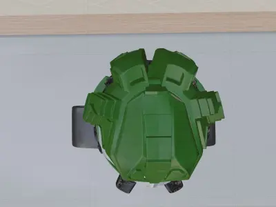 Power-Helmet 3D model