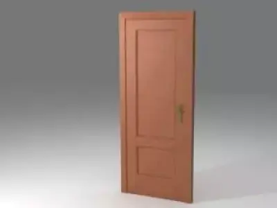 Simple Door Free 3D model order