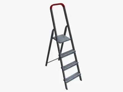 Ladder Low-poly 3D model shop