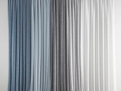 curtain 463 3D model