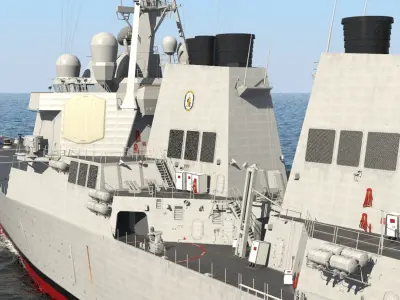  Arleigh Burke Destroyer Porter DDG-78 