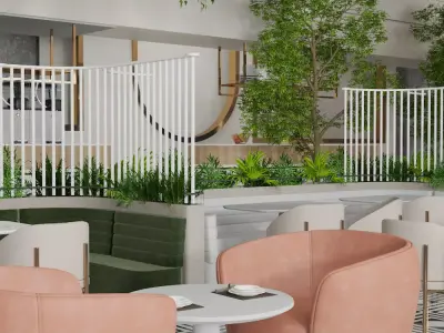 Coffee House 3D model