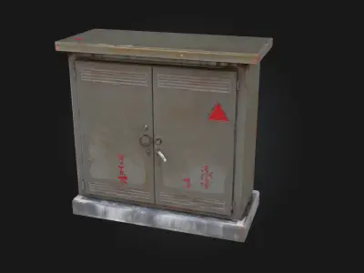 Electrical Box  Compact Power Distribution Unit 3D model