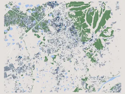 Taoyuan City Taiwan 3D model