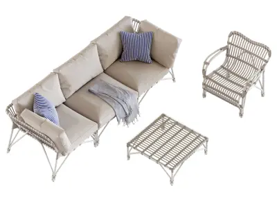 Vincent Sheppard Lucy Outdoor Set 3D model