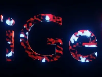 Cinematic Text 3D model
