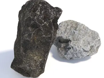 230 stone 185 186 3D model
