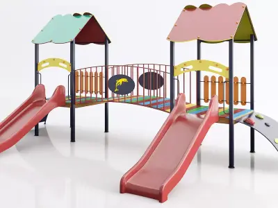 kids playground  3D model