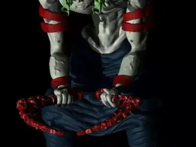 gyutaro demonslayer 3D print model