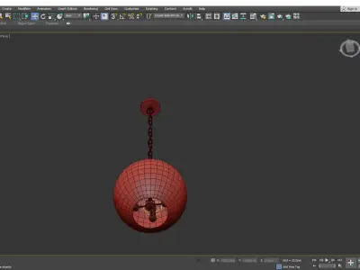 JUPITER MINI CHANDELIER Low-poly 3D model