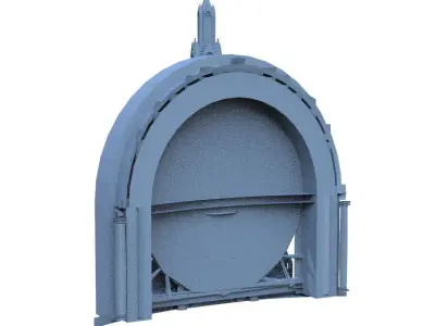 Imperial City Tower Halls 5  3D model