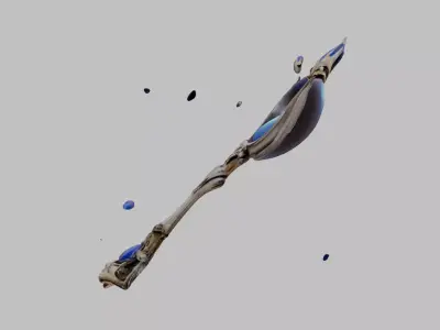 Spoon Free low-poly 3D model