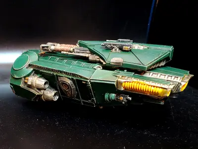 Jade Coalition - King Cobra Hover Tank 3D print model