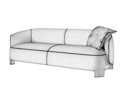 Taru Large Sofa 3D model