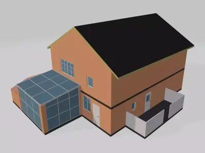 House Building 3D print model