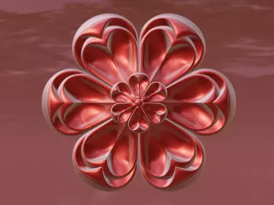Flower Decor 3D print model