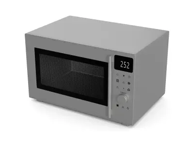 Microwave Oven 3D model 2