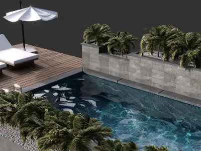 SWIMMING POOL NO 86 A 3D model