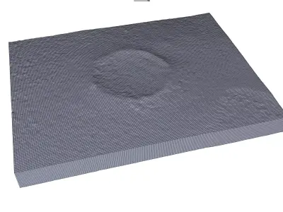 Roter Kamm Crater Namibia 3D model