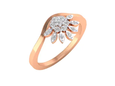  Women Ring Render 3dm STL MTL SLC JCD OBJ FBX Details 3D print model 16