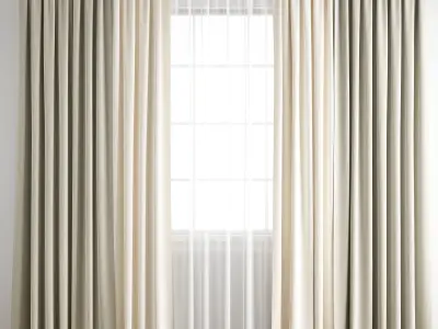 Curtain 218 3D model