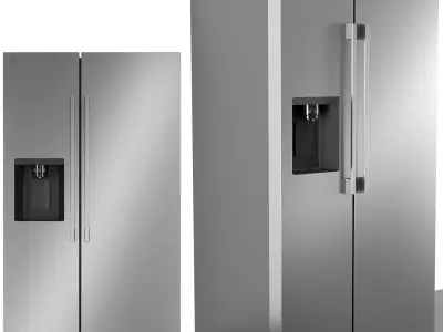 LG kitchen appliance collection 3D model