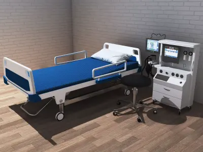 Dialysis Unit 4K 3D model