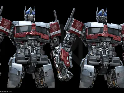 Transformers Optimus Prime ROTB 3D model