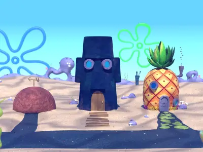 Conch Street 3D model