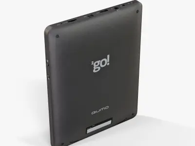 Qumo 2Go tablet Low-poly 3D model