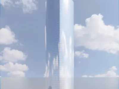 Parametric Building 1d10 3D model