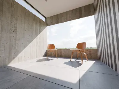 Modern Minimalist Hallway Interior 3D model