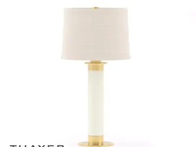 Table Lamp THAYER L323-AGB-WS Low-poly 3D model