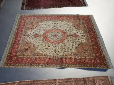 persian Carpets Low poly PBR game ready Low-poly 3D model