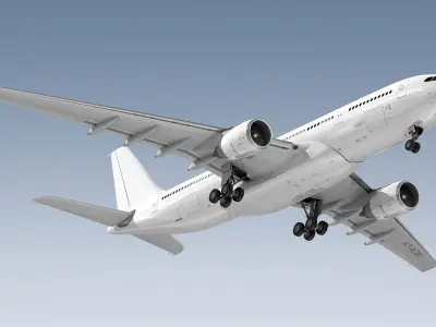  Airbus A330-200 Generic White 