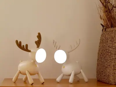 Rudolph LED Mood Light 3D model